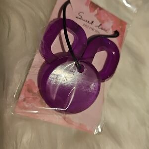 Sweet Angel Purple Earrings Set